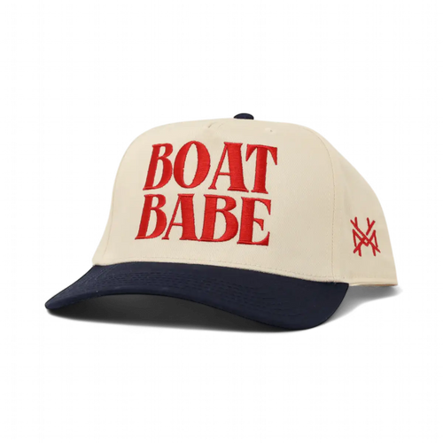 Boat Babe Snapback Hat