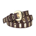Women Casual Adjustable Leather Waistband Classic Belt Trendy Women's Fashionable Waistband Party Cute Vintage Belts For Female