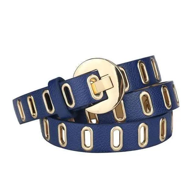 Women Casual Adjustable Leather Waistband Classic Belt Trendy Women's Fashionable Waistband Party Cute Vintage Belts For Female